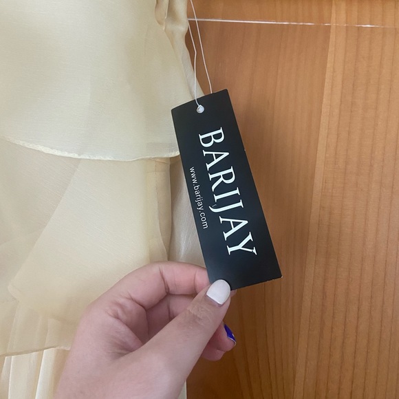 NWT Chiffon One Shouldered Cocktail Dress! - Picture 4 of 6